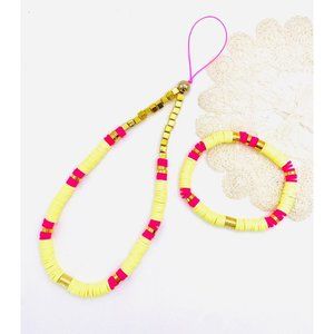 Phone charm strap/band and bracelet